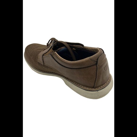 Nunn Bush Men's Otto Knit Plain Toe Oxford Tan Multi - Wide - Picture 3 of 3